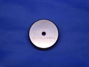 .1250 CLASS XX MASTER PLAIN BORE RING GAGE ONSIZE 1/8 3 mm .125 INSPECTION CHECK - BR8039BR4