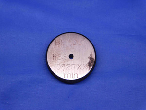 .0925 CLASS XX MASTER PLAIN BORE RING GAGE .0938 -.0013 UNDERSIZE 3/32 2.350 mm - BR8042BR4