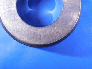 1.12507 MASTER PLAIN BORE RING GAGE 1.1250 +.0001 OVERSIZE 1 1/8 28.577 mm CHECK - BR8077BR4