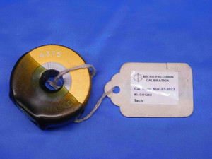 RINGMASTER .4375 MASTER PLAIN BORE RING GAGE ONSIZE 7/16 11 mm INSPECTION CHECK - BR8111CJ4