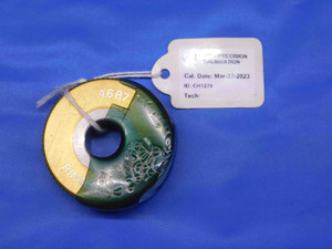 RINGMASTER .4687 MASTER PLAIN BORE RING GAGE .4688 -.0001 UNDERSIZE 15/32 12 mm - BR8112CJ4