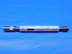 .3410 & .3510 CL Z PIN PLUG GAGE GO NO GO .3438 -.0028 11/32 9 mm .341 .351 - BR8134BR4
