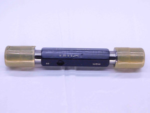 M30 X 1.5 6g PREPLATE SET THREAD PLUG GAGE 30 GO NO GO P.D.'S = 28.953 & 28.824 - DW32053OB4