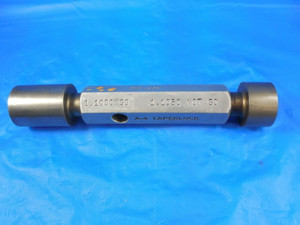 1.1000 & 1.1050 SMOOTH PIN PLUG GAGE GO NO GO 1.125 - .025 UNDERSIZE 1 1/8 TOOL