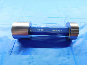 2.4058 & 2.4070 CL X PIN PLUG GAGE GO NO GO 2.4063 -.0005 2 13/32 61 mm 2.407 - MW0031CN4 2.4058 & 2.4070 CL X PIN PLUG GAGE GO NO GO 2.4063 -.0005 2 13/32 61 mm 2.407 - MW0031CN4
