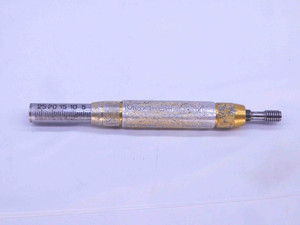 BUDGET M6 X 1 6H DEPTH THREAD PLUG GAGE 6 1.0 GO NO GO = 5.350 & 5.500 LEITECH - DW32205CM4