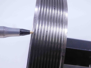 5 3/16 12 UNS 2B THREAD PLUG GAGE 5.1875 NO GO ONLY P.D. = 5.1421 INSPECTION - DW32214CF4