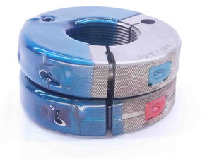 M45 X 2 6g VERMONT THREAD RING GAGES 45 2.0 GO NO GO P.D.'S = 43.663 & 43.493 - DW32250CF4