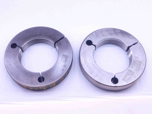 2 15/16 12 UNS 2A THREAD RING GAGES 2.9375 GO NO GO P.D.'S = 2.8815 & 2.8753 - DW32255CF4