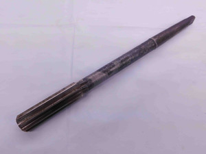 BUTTERFIELD 9/16 O.D. HSS REAMER MORSE TAPER #1 SHANK 8 FLUTE MT1 .5625 ONSIZE - MW0188AL4