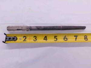 BUTTERFIELD 9/16 O.D. HSS REAMER MORSE TAPER #1 SHANK 8 FLUTE MT1 .5625 ONSIZE - MW0188AL4