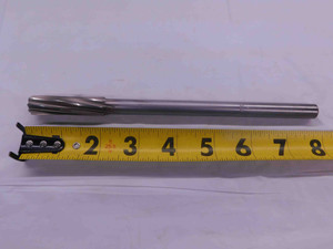 CLEVELAND 0.5417 OD HSS REAMER SPIRAL 8 FL .5417 17/32 .5313 +.0104 OVERSIZE - MW0230BF4