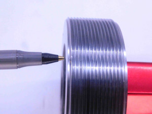 3" 16 UN 2B VERMONT THREAD PLUG GAGE 3.0 3.00 GO ONLY P.D. = 2.9594 2B OR 3B - DW32305LVR