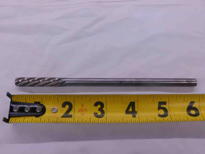 0.312 OD HSS REAMER SPIRAL 6 FL .312 .3120 5/16 .3125 -.0005 UNDERSIZE 8 mm - MW0250BF4