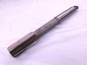 UNION 1 1/2 OD HSS REAMER MORSE TAPER #4 SHANK 10 FLUTE MT4 1.5000 ONSIZE 38 mm - MW0313BF4
