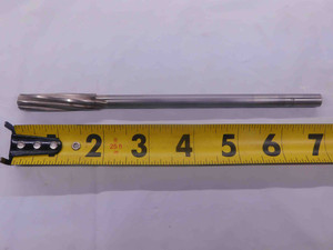 0.4062 OD HSS CHUCKING REAMER SPIRAL 6 FLUTE .4062 13/32 .4063 -.0001 UNDERSIZE - MW0410BF4