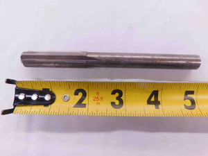 0.5007 OD HSS CARBIDE TIPPED REAMER 6 FL .5007 1/2 .5000 +.0007 OVERSIZE - MW0421BF4
