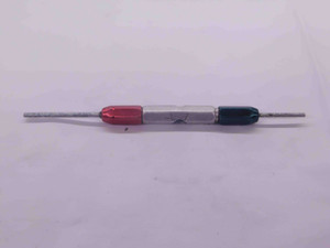 1.570 & 1.770 METRIC PIN PLUG GAGE GO NO GO 1.500 +.070 1.5 mm .0618 1.57 1.77 - MW0577CM4