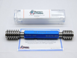NEW 7/8 6 ACME 2G THREAD PLUG GAGE .875 .8750 GO NO GO P.D.'S = .7917 & .8096 - DW32375MSAF