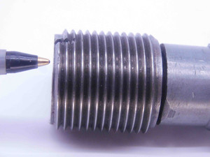 1" 14 NF 3 THREAD PLUG GAGE 1.0 1.00 1.000 GO NO GO P.D.'S = .9536 & .9572 UNF-3 - NG3040TARL