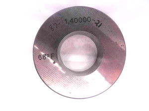 1.4000 MASTER PLAIN BORE RING GAGE 1.4063 -.0063 1 13/32 35.560 mm 1.400 CHECK - MW0814CU4