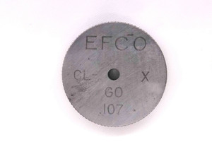 .1070 CL X MASTER PLAIN BORE RING GAGE .1094 -.0024 OVERSIZE 7/64 2.718 mm .107 - MW0854CU4