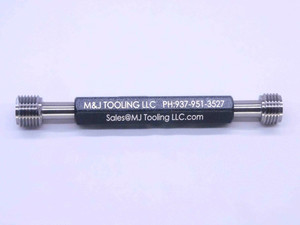 NEW 1/2 20 UNF 3B LEFT HAND THREAD PLUG GAGE .5 GO NO GO PD'S = .4675 & .4717 LH - DW32422MJ