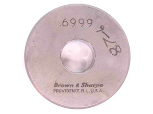 .6999 MASTER PLAIN BORE RING GAGE .7031 -.0032 OVERSIZE 45/64 17.777 mm CHECK - MW0907CM4