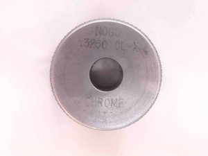 .3260 CL X MASTER PLAIN BORE RING GAGE .3281 -.0021 OVERSIZE 21/64 8.280 mm .326 - MW0913CM4