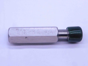 9/16 32 UN 3B THREAD PLUG GAGE .5625 NO GO ONLY P.D. = .5456 INSPECTION CHECK - DW32471LVR