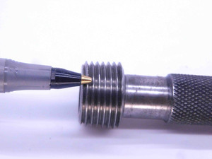 3/8 18 NPT L1 & L2 MASTER REFERENCE PIPE SET THREAD PLUG GAGE .375 .3750 - DW32476LVR