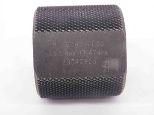 13.514 & 17.474 CARBIDE MASTER PLAIN BORE RING GAGE 13.500 +.014 13.5 mm .6880 - MW0964CM4