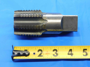 MORSE 1 1/2 11 1/2 NPTF HSS PIPE TAP 7 INTERRUPTED TOOTH FLUTE 1.5 CNC MILLING - JC5303AX4