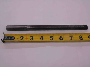 HANNIBAL 0.5996 OD HSS CARBIDE TIPPED REAMER 6 FL .5996 .5938 +.0058 OVERSIZE - MW1050BJ3