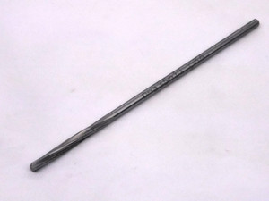 0.111 OD HSS REAMER SPIRAL 4 FL .111 .1110 7/64 .1250 -.0140 UNDERSIZE #34 CNC - MW1066BT4