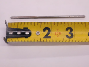 0.1243 O.D. HSS CHUCKING REAMER 5 FLUTE .1243 1/8 .1250 -.0007 UNDERSIZE CNC - MW1075BT4
