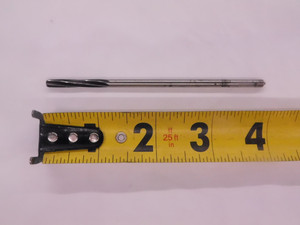 5/32 O.D. HSS CHUCKING REAMER SPIRAL 6 FLUTE .15625 4 mm ONSIZE CNC MILLING KM1 - MW1082BT4