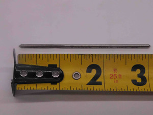 YANKEE 0.0915 OD HSS CHUCKING REAMER 4 FLUTE .0915 3/32 .0938 -.0023 UNDERSIZE - MW1100BT4