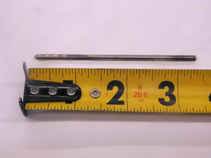 L&I 0.1167 OD HSS CHUCKING REAMER 4 FLUTE .1167 1/8 .1250 -.0083 UNDERSIZE 3 mm - MW1104BT4