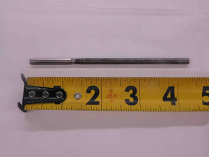 0.1816 O.D. HSS CHUCKING REAMER 6 FLUTE .1816 3/16 .1875 -.0059 UNDERSIZE CNC - MW1119BT4