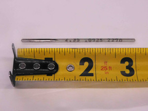 0.0925 O.D. HSS CHUCKING REAMER 4 FLUTE .0925 3/32 .0938 -.0013 UNDERSIZE CNC - MW1128BT4