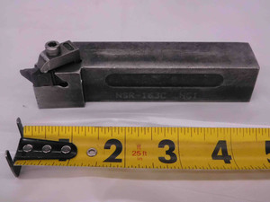 KENNAMETAL NSR-163C LATHE TURNING TOOL HOLDER 1" SHANK N.3R INSERTS 5" OAL CNC - MW1210CE4