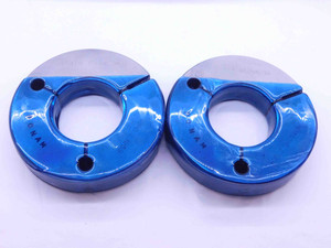2 1/4 12 UN 3A THREAD RING GAGES 2.25 2.250 GO NO GO P.D.'S = 2.1959 & 2.1914 - DW32690CB4