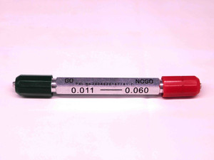 0.011 - 0.060 PIN PLUG GAGE HANDLE GO NO GO INSPECTION CHECK TOOLING MACHINIST - BR8475LVR