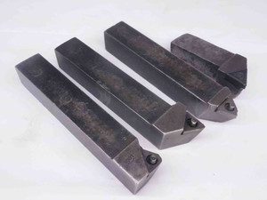 4 PCS LOT OF T..-16-4 LATHE TURNING TOOL HOLDER 1" SHANKS TNM-432 INSERTS CNC - MW1304CM4