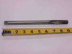 UTD 0.6 OD HSS CHUCKING REAMER SPIRAL 6 FL .6 .6000 19/32 .5938 +.0062 OVERSIZE - MW1373BF4