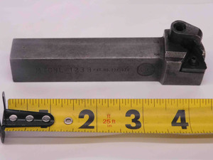 MTGNL 123B LATHE TURNING TOOL HOLDER 3/4 SQUARE SHANK TN..32 INSERTS 4.45 OAL - MW1396BF4