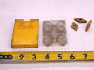 3pcs NEW KENNAMETAL DNMG 542 KC810 TiN COATED CARBIDE INSERTS INDEXABLE TOOLING - MW1420CM4