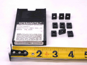 9pcs NEW KENNAMETAL LNEU1240R03 KC994M CARBIDE INSERTS CNC INDEXABLE TOOLING - MW1437CM4