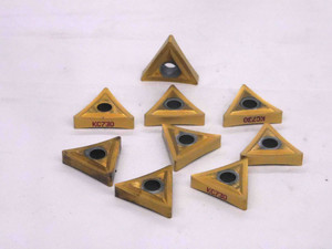 9pcs NEW KENNAMETAL TNMP432 KC730 TiN COATED CARBIDE INSERTS TNMP 22 04 08 CNC - MW1439CM4